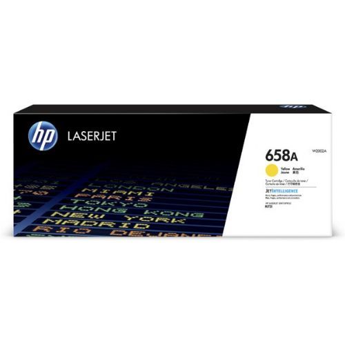 HP originál toner W2002A, yellow, 6000str., HP 658A, HP Color LaserJet Enterprise M751 Series, O, žltá