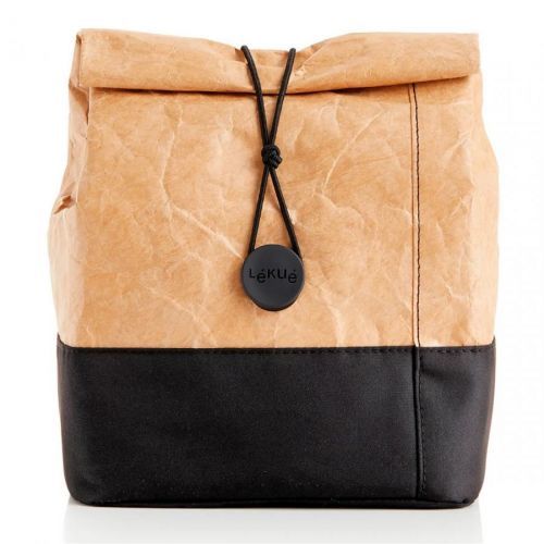 Termotaška na desiatový box LUNCHBAG TO GO Lékué 4 l piesková