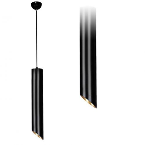 Visací stropní svítidlo APP573-1CP 20 cm BLACK GOLD