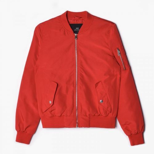 Cropp - Bunda bomber - Červená