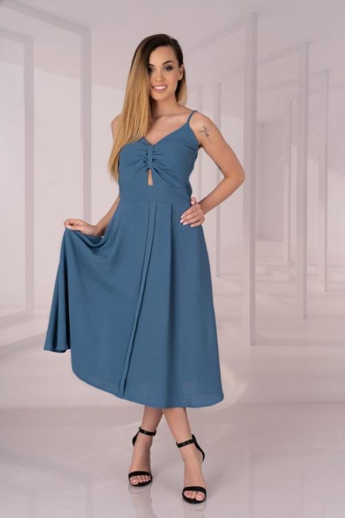 Merribel Dress Molinen Blue S
