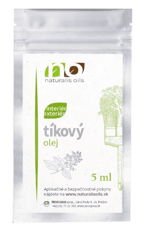 NATURALIS OILS - Tíkový olej (vzorka) 2102 - dub svetlý 0,005 L