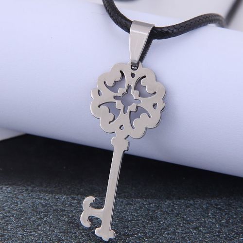 Náhrdelník Key Lock Strieborná KP20685