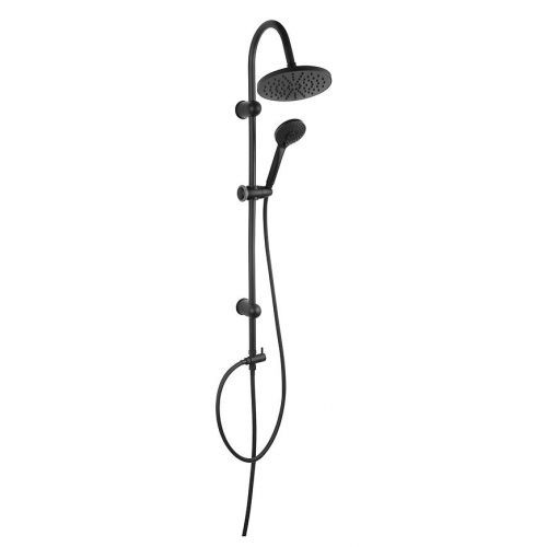 Sprchovacia sada s dažďovou sprchou Rondo Black NP21-BL