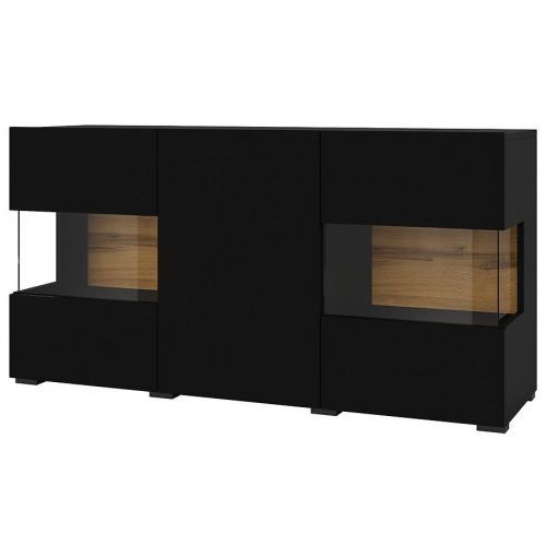 Komoda 3d Ava 25 čierna