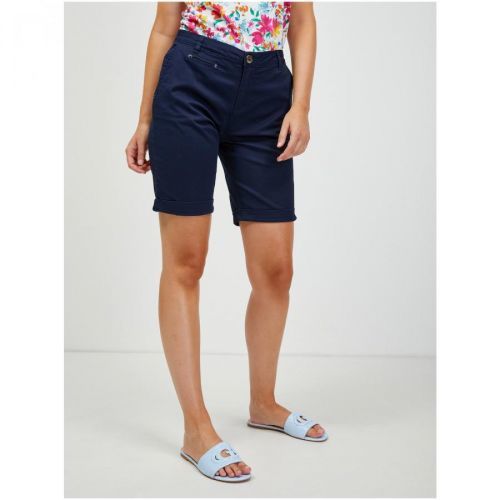 Dark Blue Chino Shorts ORSAY - Women