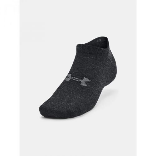Under Armour Socks UA Essential No Show 3pk-BLK - unisex