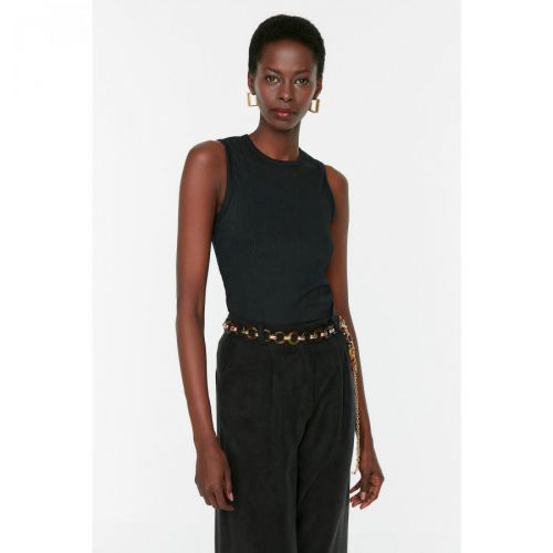 Trendyol Black Cress Knitted Singlet