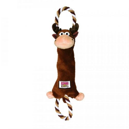 Hračka Kong Dog Knots Preťahovadlo Sob, pískacie, polyester, M/L