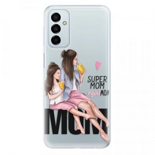Odolné silikónové puzdro iSaprio - Milk Shake - Brunette - Samsung Galaxy M23 5G