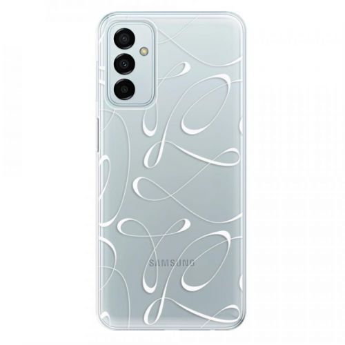 Odolné silikónové puzdro iSaprio - Fancy - white - Samsung Galaxy M23 5G