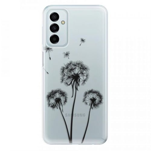 Odolné silikónové puzdro iSaprio - Three Dandelions - black - Samsung Galaxy M23 5G