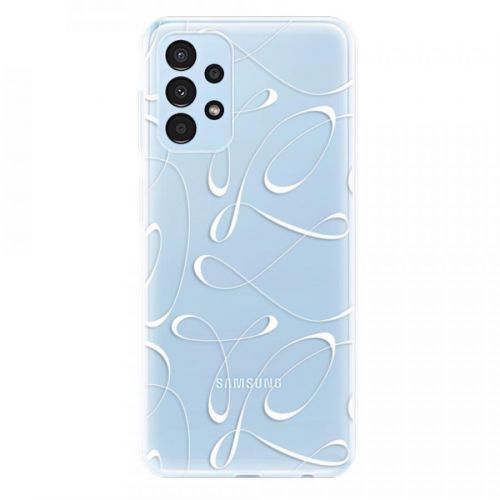 Odolné silikónové puzdro iSaprio - Fancy - white - Samsung Galaxy A13