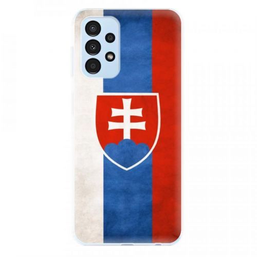 Odolné silikónové puzdro iSaprio - Slovakia Flag - Samsung Galaxy A13