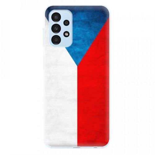 Odolné silikónové puzdro iSaprio - Czech Flag - Samsung Galaxy A13