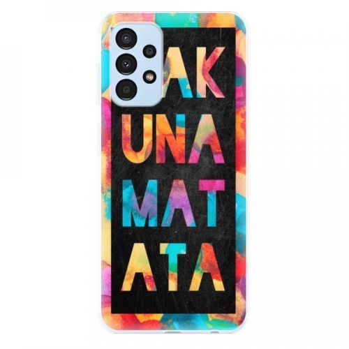Odolné silikónové puzdro iSaprio - Hakuna Matata 01 - Samsung Galaxy A13