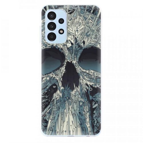 Odolné silikónové puzdro iSaprio - Abstract Skull - Samsung Galaxy A13