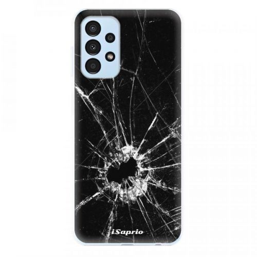 Odolné silikónové puzdro iSaprio - Broken Glass 10 - Samsung Galaxy A13
