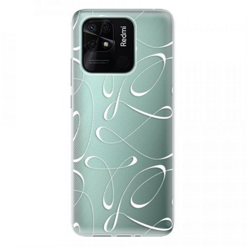 Odolné silikónové puzdro iSaprio - Fancy - white - Xiaomi Redmi 10C