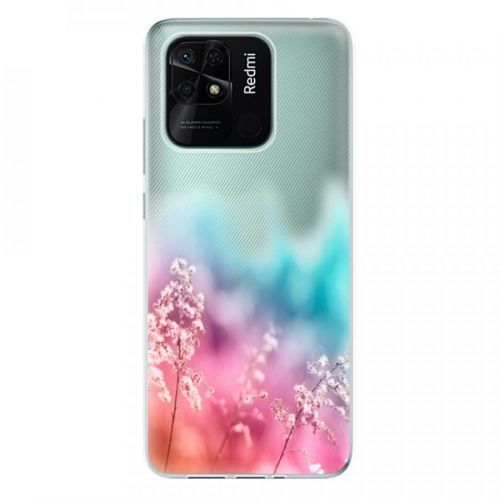 Odolné silikónové puzdro iSaprio - Rainbow Grass - Xiaomi Redmi 10C