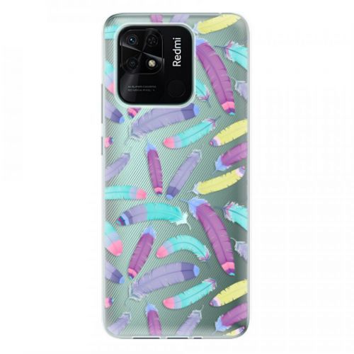 Odolné silikónové puzdro iSaprio - Feather Pattern 01 - Xiaomi Redmi 10C