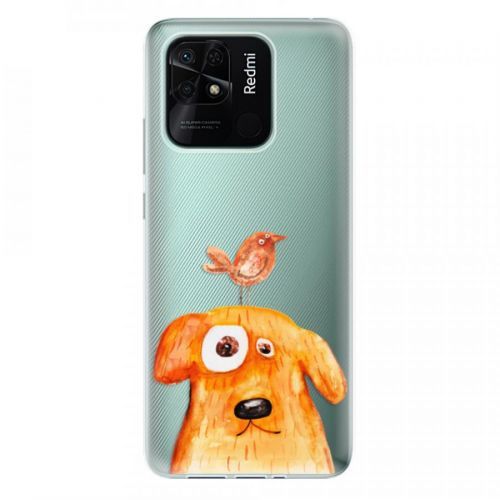 Odolné silikónové puzdro iSaprio - Dog And Bird - Xiaomi Redmi 10C