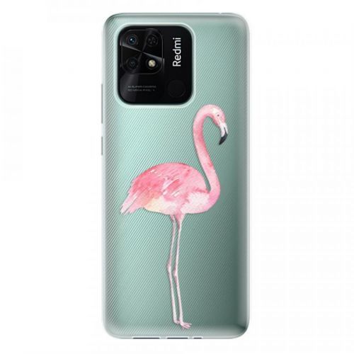Odolné silikónové puzdro iSaprio - Flamingo 01 - Xiaomi Redmi 10C