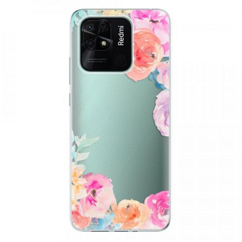 Odolné silikónové puzdro iSaprio - Flower Brush - Xiaomi Redmi 10C