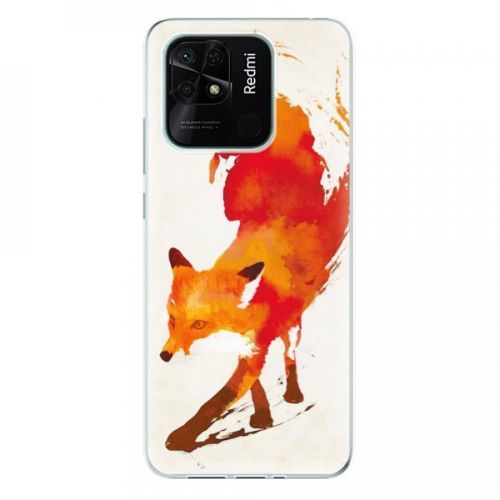 Odolné silikónové puzdro iSaprio - Fast Fox - Xiaomi Redmi 10C
