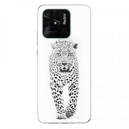 Odolné silikónové puzdro iSaprio - White Jaguar - Xiaomi Redmi 10C