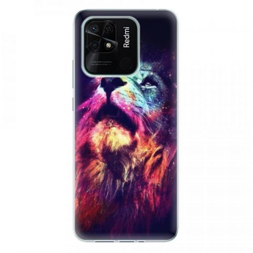 Odolné silikónové puzdro iSaprio - Lion in Colors - Xiaomi Redmi 10C
