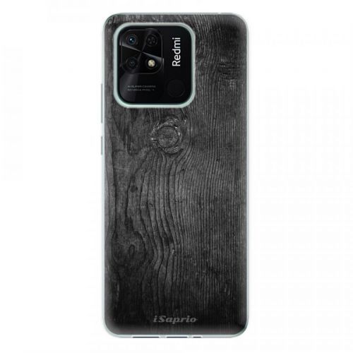 Odolné silikónové puzdro iSaprio - Black Wood 13 - Xiaomi Redmi 10C