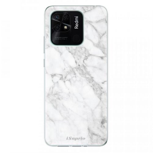 Odolné silikónové puzdro iSaprio - SilverMarble 14 - Xiaomi Redmi 10C