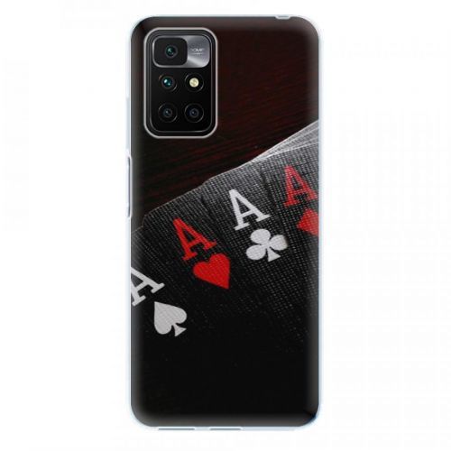 Odolné silikónové puzdro iSaprio - Poker - Xiaomi Redmi 10