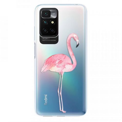 Odolné silikónové puzdro iSaprio - Flamingo 01 - Xiaomi Redmi 10