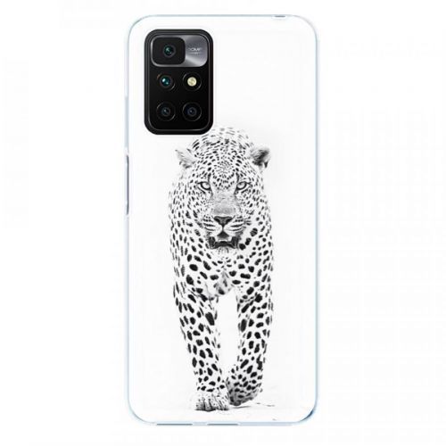 Odolné silikónové puzdro iSaprio - White Jaguar - Xiaomi Redmi 10