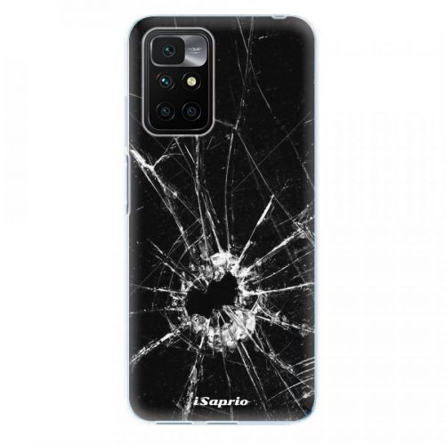 Odolné silikónové puzdro iSaprio - Broken Glass 10 - Xiaomi Redmi 10