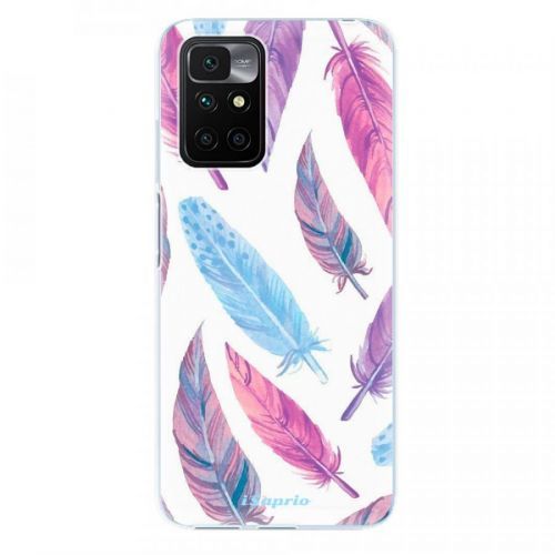 Odolné silikónové puzdro iSaprio - Feather Pattern 10 - Xiaomi Redmi 10