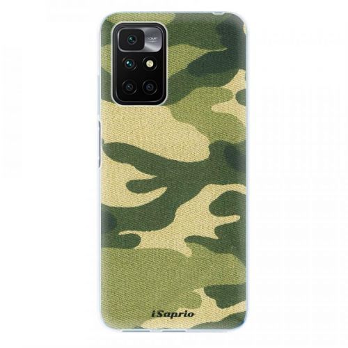 Odolné silikónové puzdro iSaprio - Green Camuflage 01 - Xiaomi Redmi 10