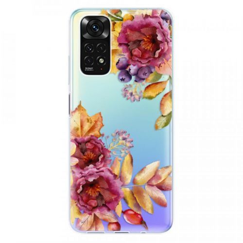 Odolné silikónové puzdro iSaprio - Fall Flowers - Xiaomi Redmi Note 11 / Note 11S