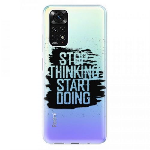 Odolné silikónové puzdro iSaprio - Start Doing - black - Xiaomi Redmi Note 11 / Note 11S