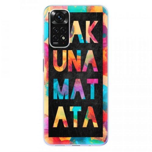 Odolné silikónové puzdro iSaprio - Hakuna Matata 01 - Xiaomi Redmi Note 11 / Note 11S