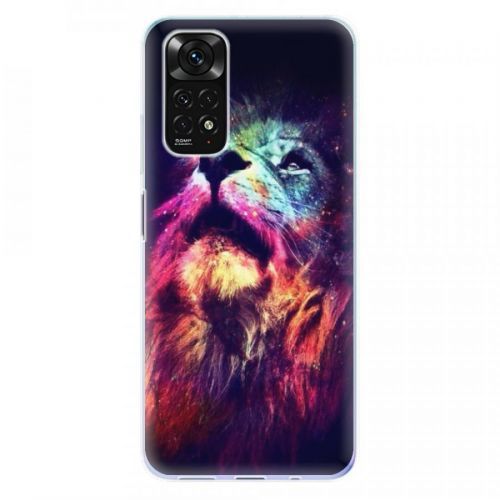 Odolné silikónové puzdro iSaprio - Lion in Colors - Xiaomi Redmi Note 11 / Note 11S