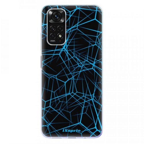 Odolné silikónové puzdro iSaprio - Abstract Outlines 12 - Xiaomi Redmi Note 11 / Note 11S