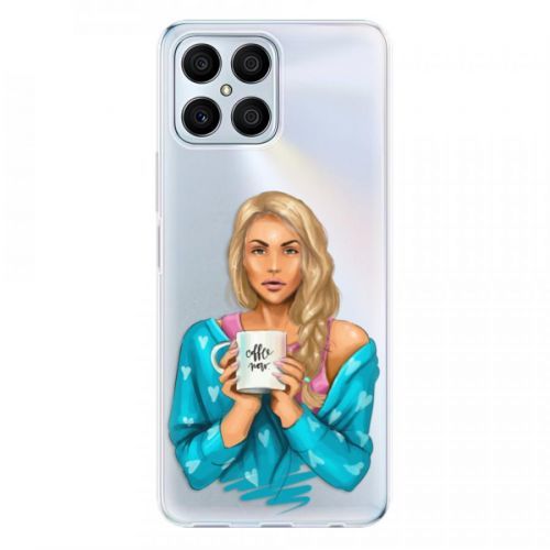 Odolné silikónové puzdro iSaprio - Coffe Now - Blond - Honor X8