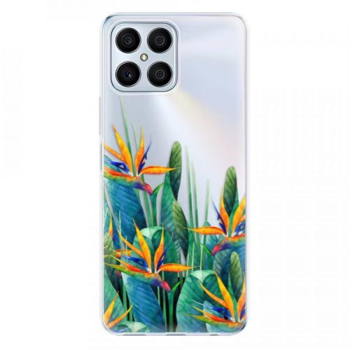 Odolné silikónové puzdro iSaprio - Exotic Flowers - Honor X8