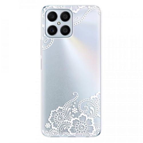 Odolné silikónové puzdro iSaprio - White Lace 02 - Honor X8