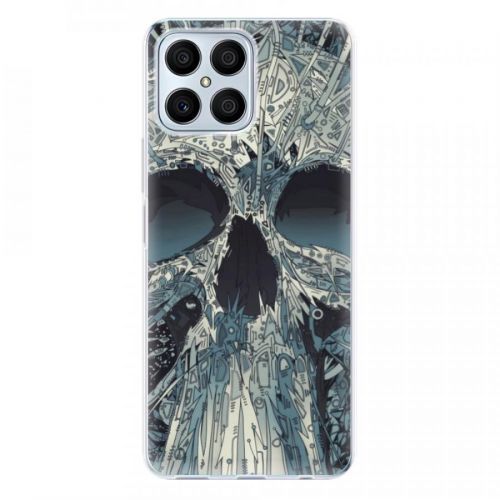 Odolné silikónové puzdro iSaprio - Abstract Skull - Honor X8