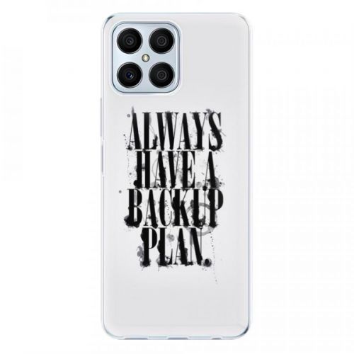 Odolné silikónové puzdro iSaprio - Backup Plan - Honor X8