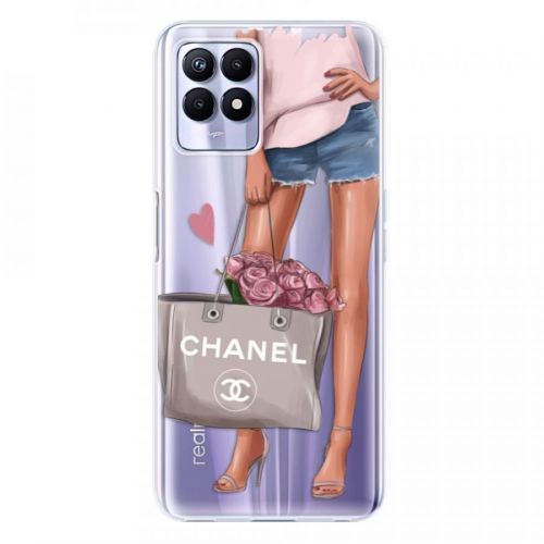 Odolné silikónové puzdro iSaprio - Fashion Bag - Realme 8i